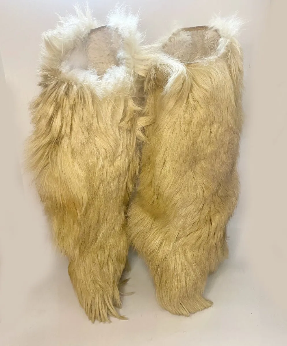 1970s Ortles Afghan Yeti Boots