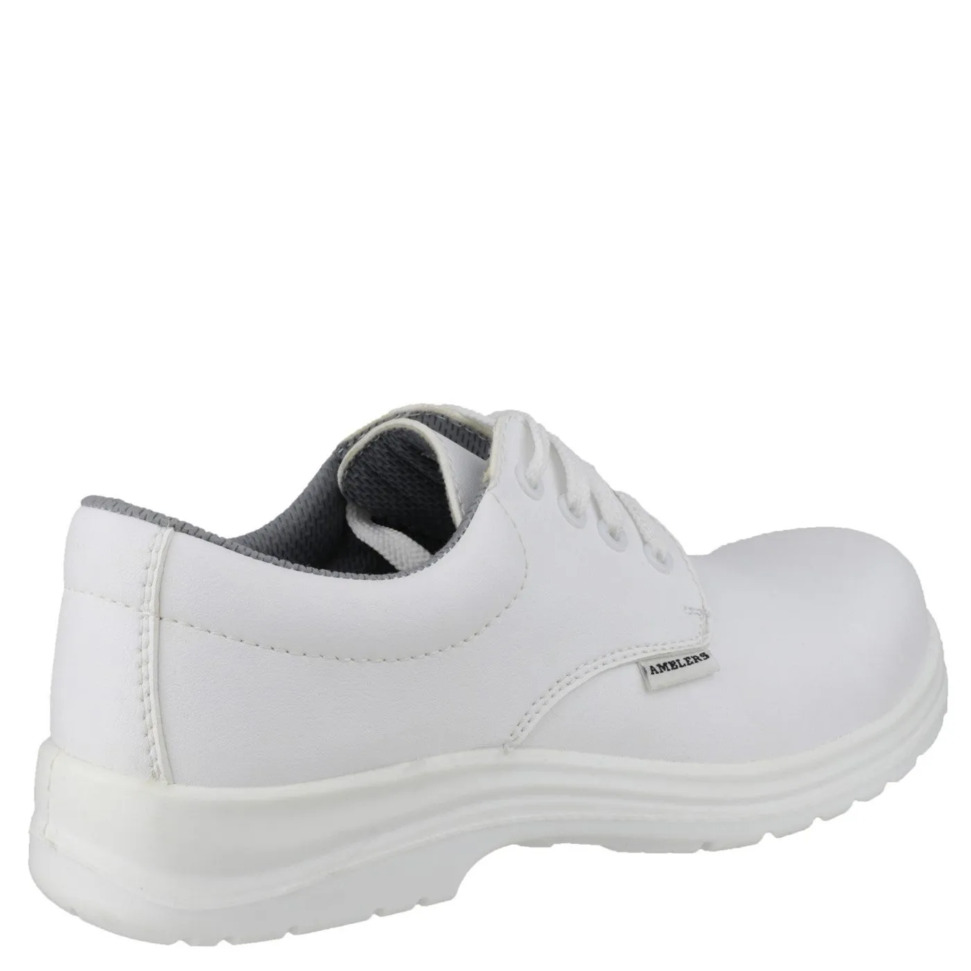 Amblers Safety FS511 Metal-Free Water-Resistant Lace up Safety Shoe S2 White