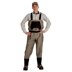 Caddis Men's Breathable Stockingfoot Waders - Small Tan