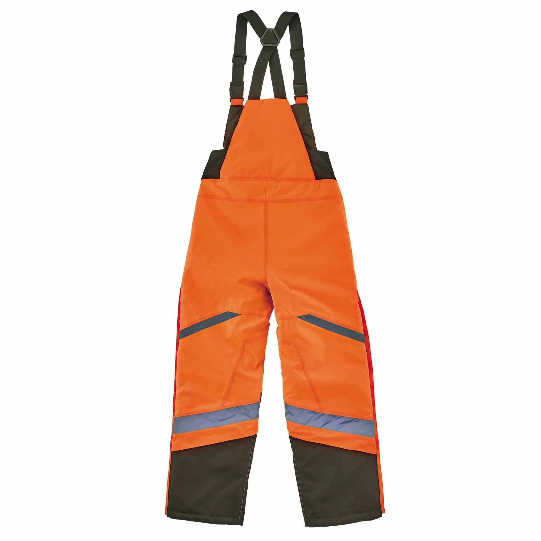 Ergodyne 25637 8928 3XL Orange Class E Hi-Vis Insulated Bibs