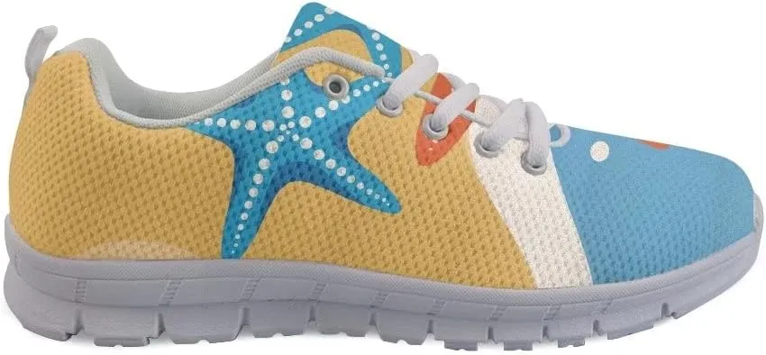 GIFTPUZZ Women's Fashion Sneakers Walking Mesh Running Sports Athletic Trainers Shoes