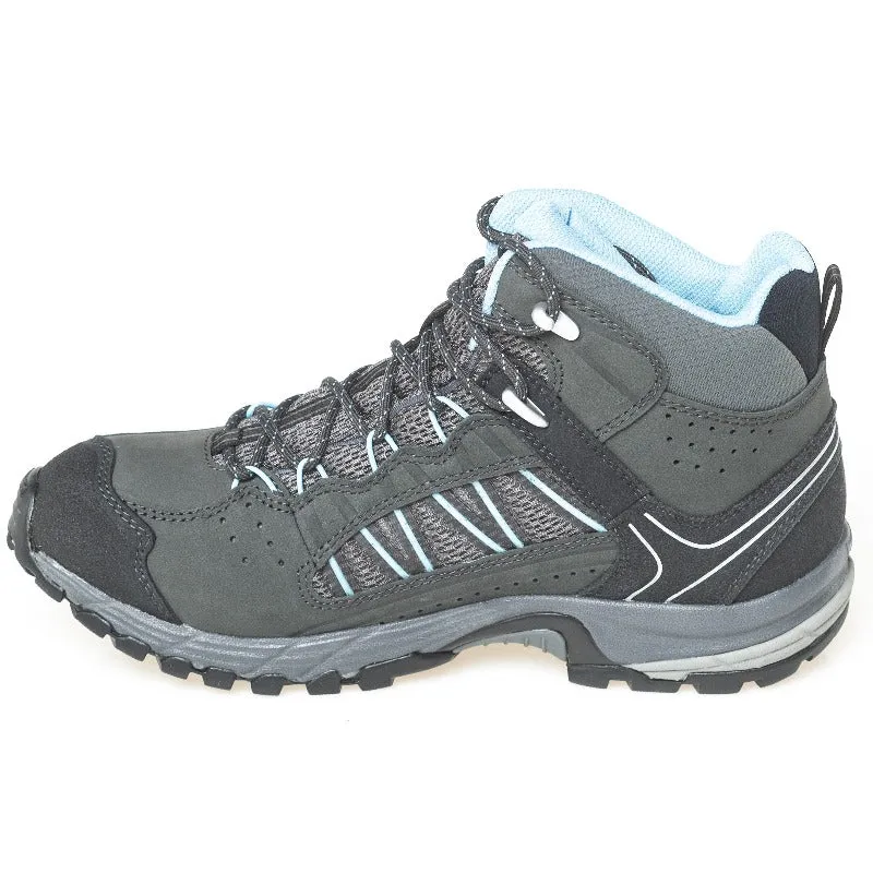 Meindl Journey Lady Mid Comfort Fit GTX walking Boots-Anthracite/Azure