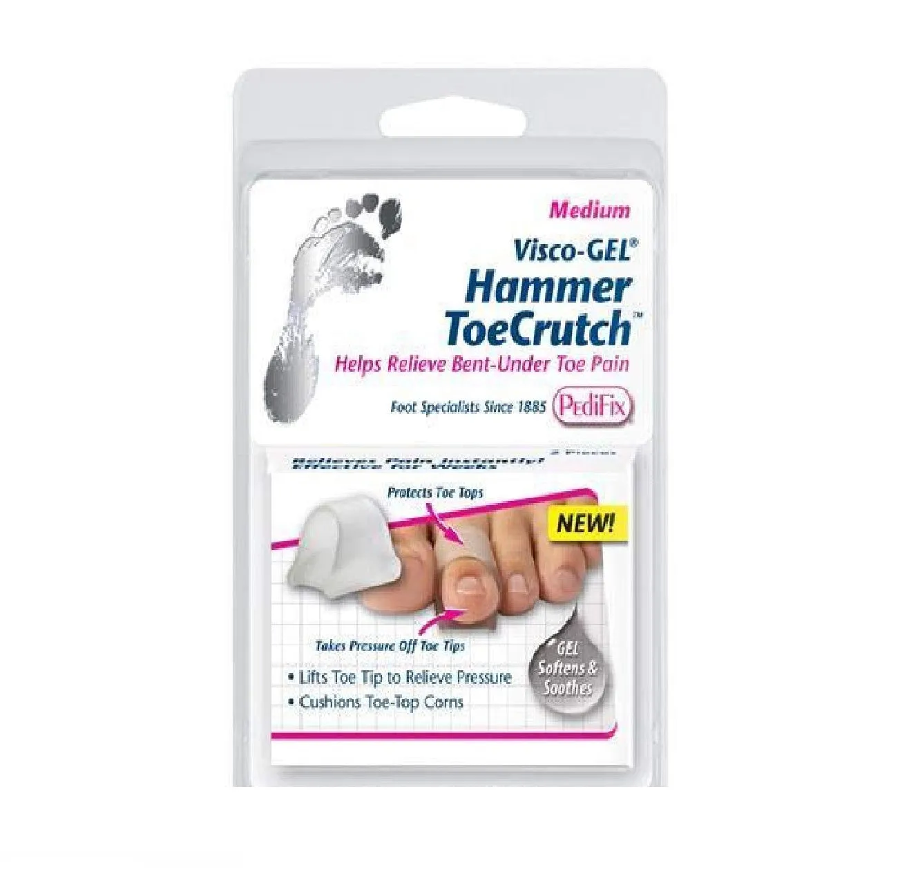 Pedifix  Gel Hammer Toecrutch (#PFP1037)