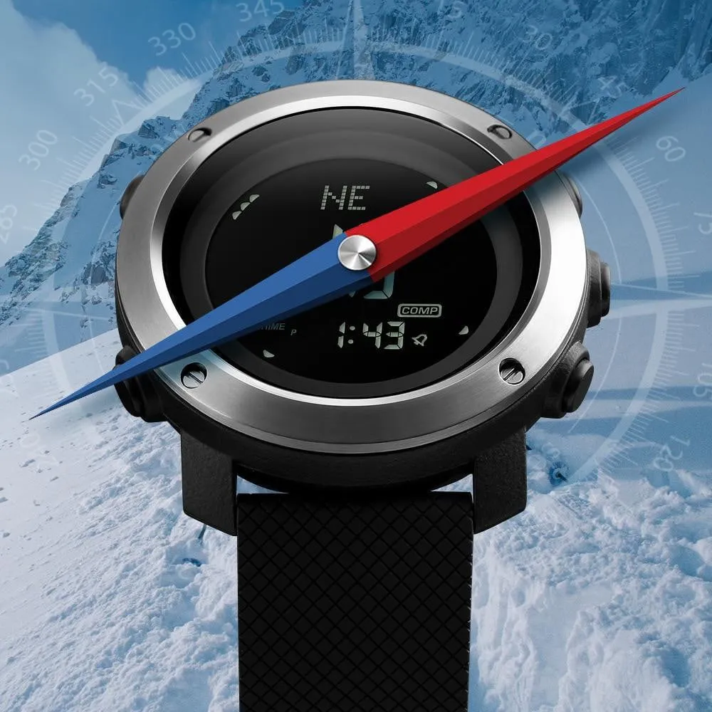 SKMEI Altimeter Barometer Thermometer Altitude Men Digital Watches Sports Clock Climbing Hiking Wristwatch Montre Homme 1418