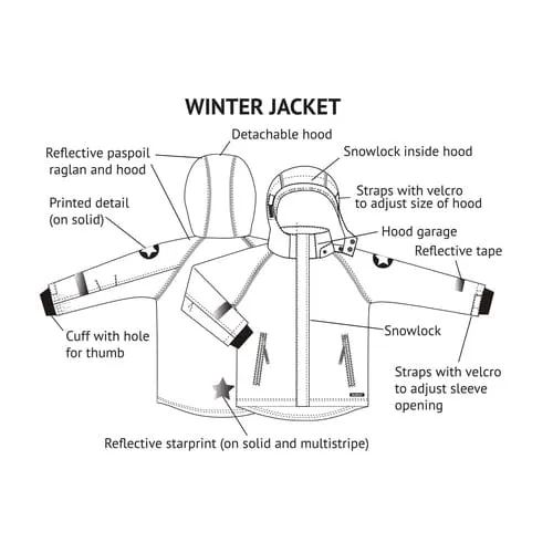 Winter Waterproof Insulated Jacket: Fox Marine