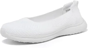 Womens Walking Shoes Loafer Sneakers Mesh Casual Ballet Flat Nurse Casual Dress Clothes Work Shoes