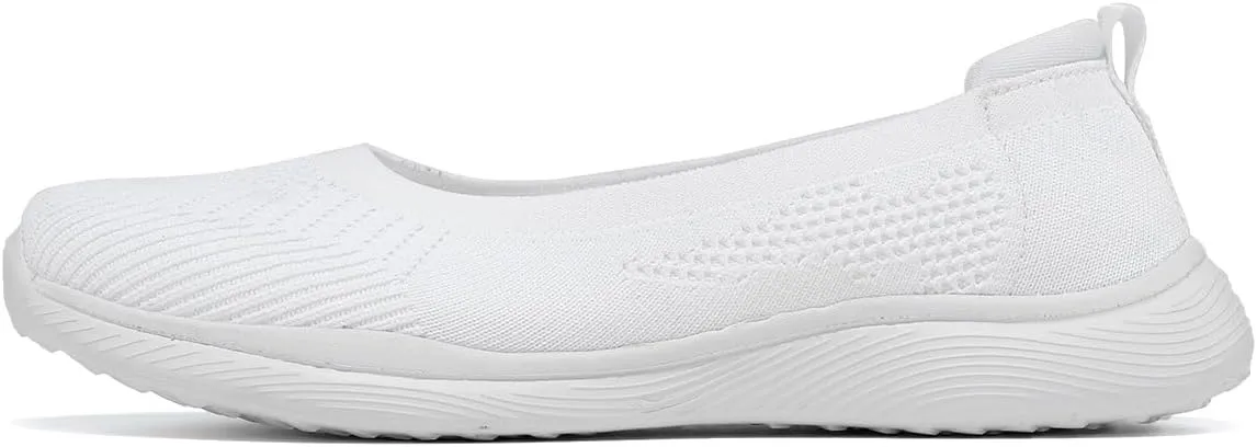 Womens Walking Shoes Loafer Sneakers Mesh Casual Ballet Flat Nurse Casual Dress Clothes Work Shoes